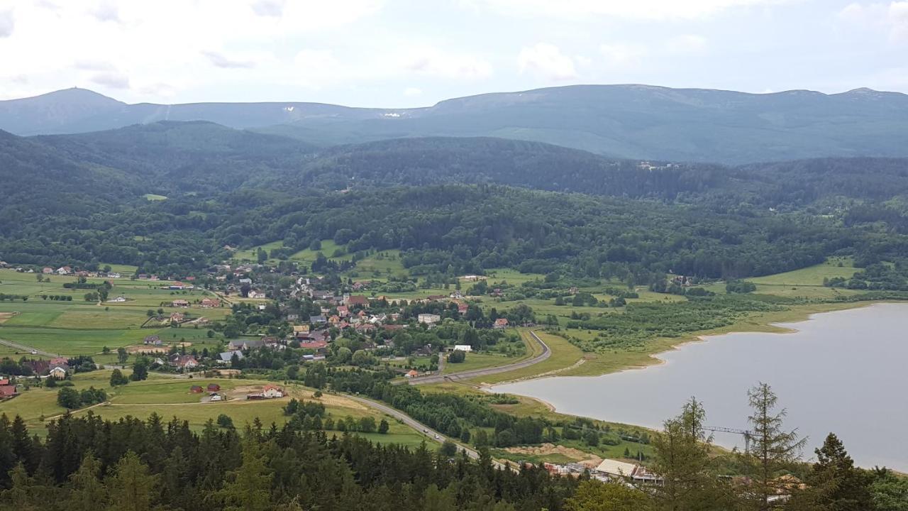 Domki Zloty Widok Sosnówka Esterno foto