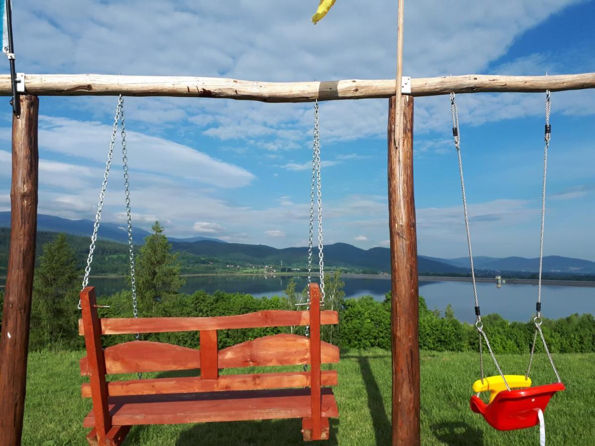 Domki Zloty Widok Sosnówka Esterno foto