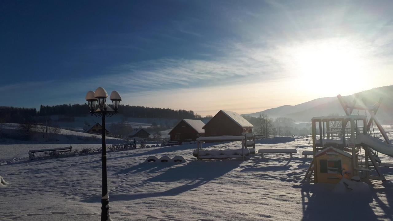 Domki Zloty Widok Sosnówka Esterno foto